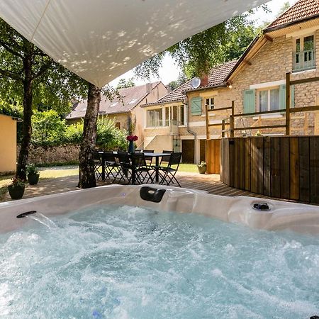 Wonderful House In Sarlat Center With Heated Pool & Jaccuzi Villa Eksteriør bilde