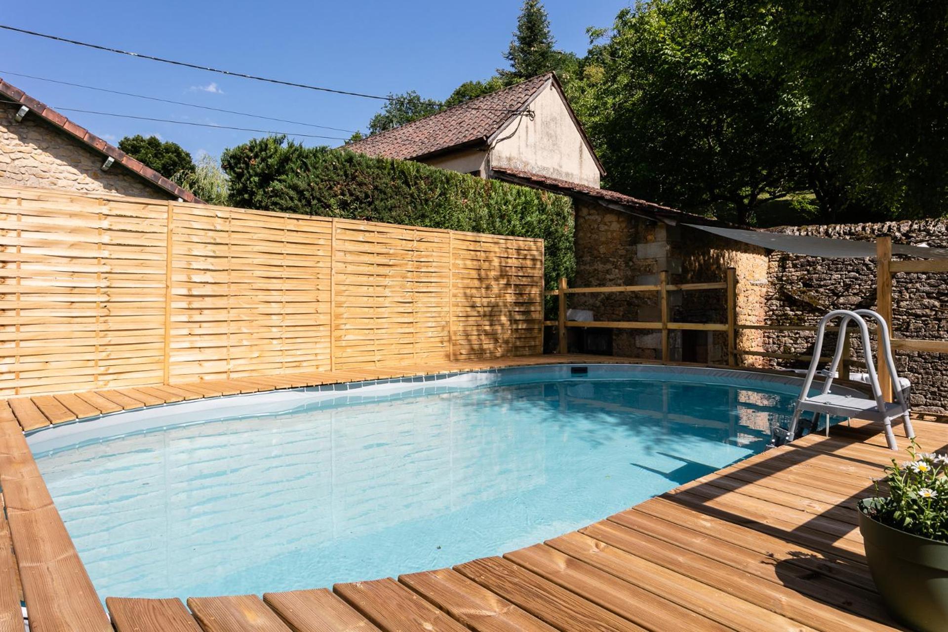 Wonderful House In Sarlat Center With Heated Pool & Jaccuzi Villa Eksteriør bilde